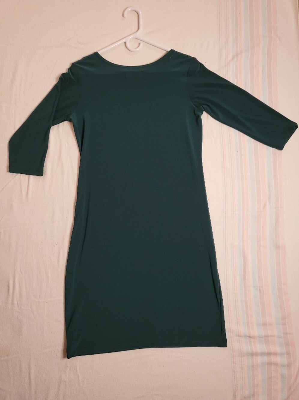 Sympli Green Midi Dress Three Quarter Sleeve Size 6 - Picture 2 of 8